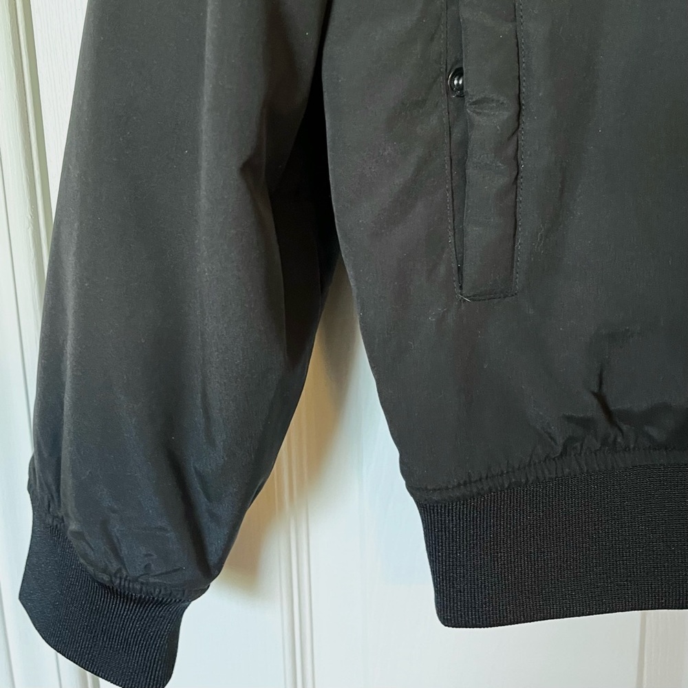 ONLY & SONS Zip Front Jacket Black Lightweight Size M NWOT - Picture 5 of 6